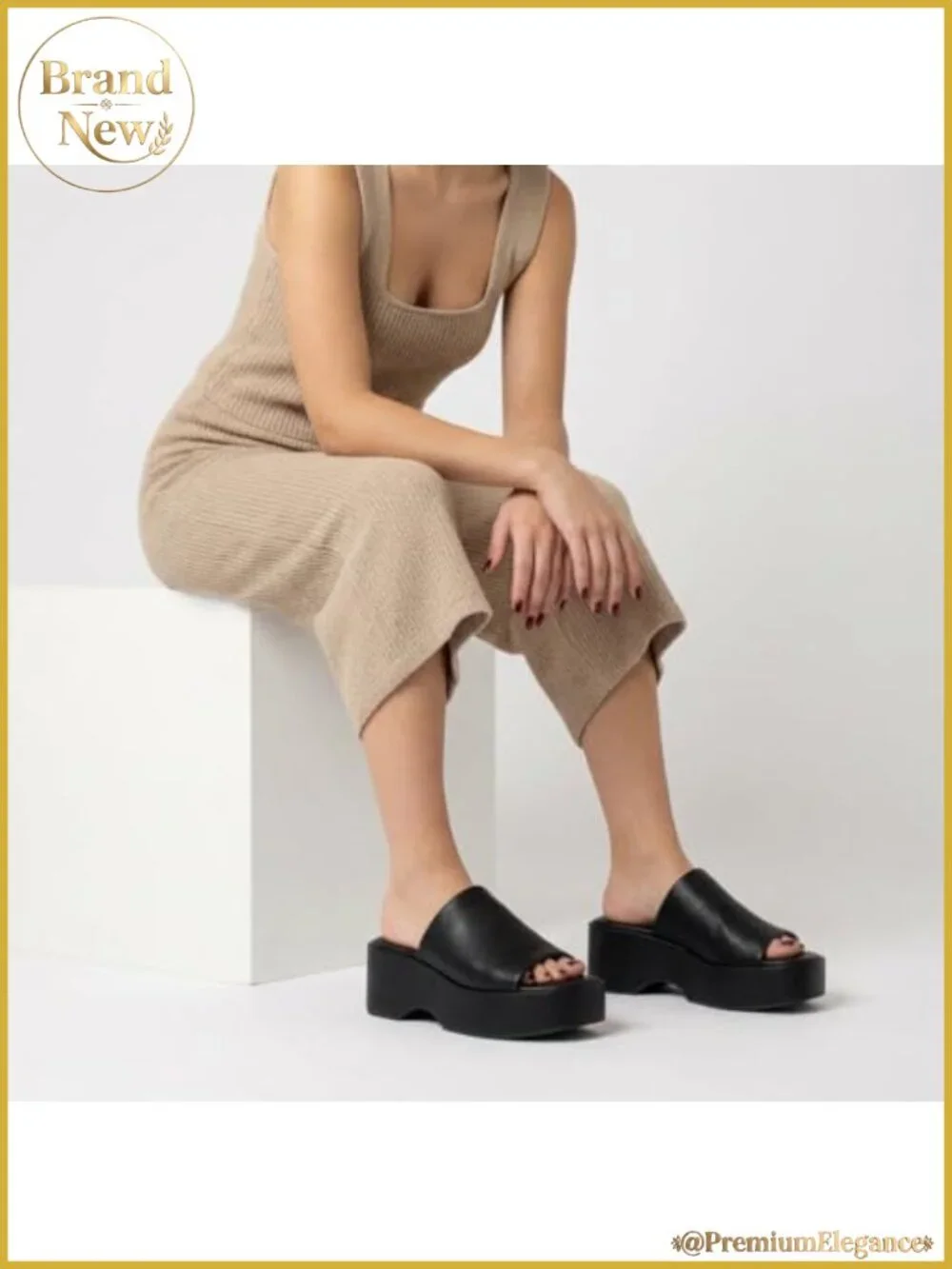 CUSHIONAIRE Spin Platform Sandals Memory Foam Slip On Wedge Slides